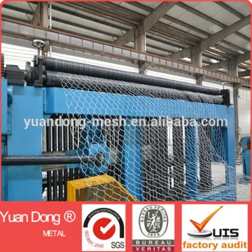Heavy duty hexagonal wire mesh machine / gabion mesh machine