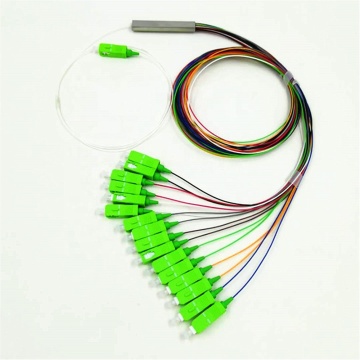 Terminal splitter in fibra ottica in fibra ottica a 16 vie calda