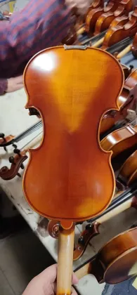 Student Violin, Hand Applied Spirit Varnish Advanced Violin