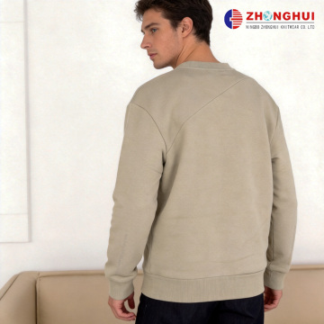 Men's Oatmeal Beige Hoodie