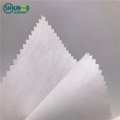 Polyester Viscose Chemical Bond Nonwoven Interlining Fabric for Embroidery Backing