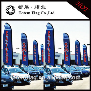 Car Sell Ad Swooper Flags