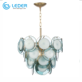 LEDER Bule Lustre Moderne en Verre