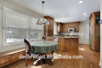 Wooden Custom rta kitchen cabinets with Window Valance