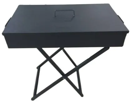 Outdoor Barbecue stove with heavy Duty Iron Lid