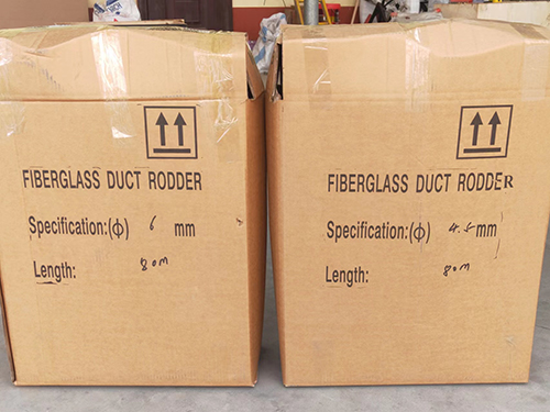 Fiberglass Duct Rodder, Snake Duct Rod, FRP Snake Rod, FRP Duct Rodder, Fiberglass Duct Rod