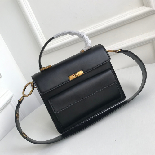 Classic Saddle Style Genuine Leather Ladies Saddle Bag