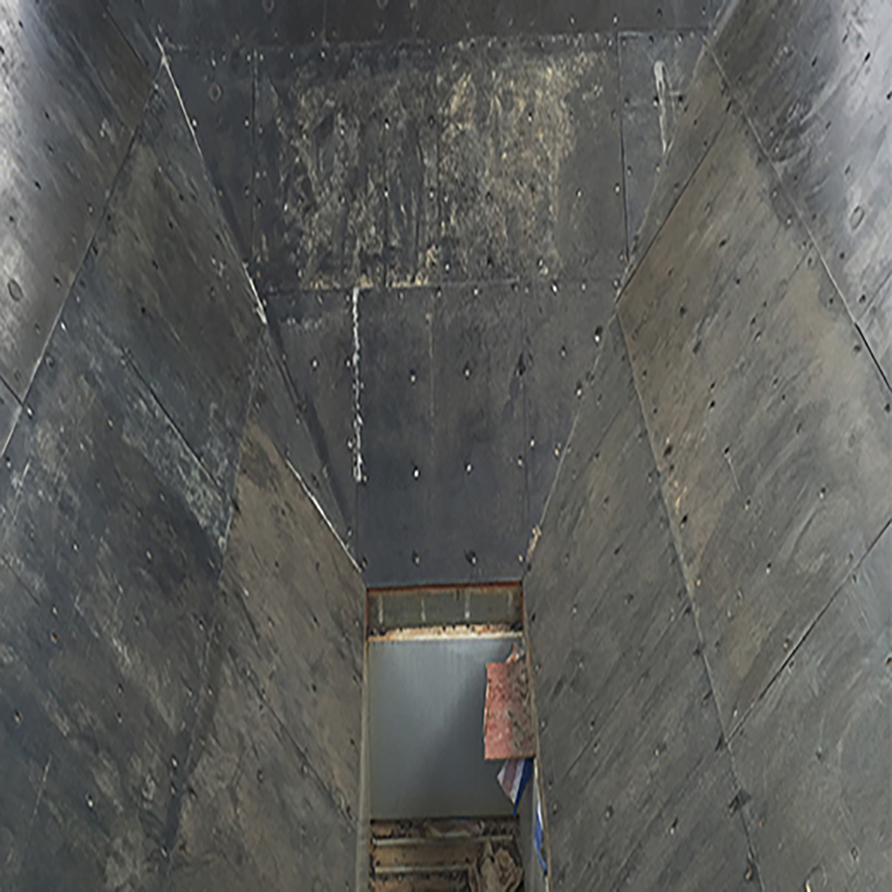 Abrasion Resistant Ore Receiving Hopper