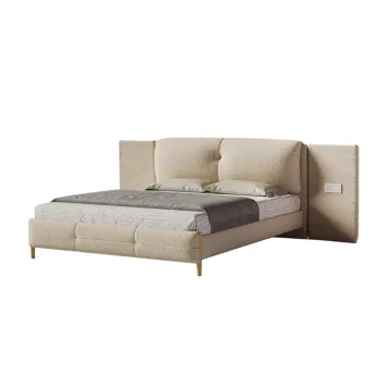 Textured Upholstered Resting Bed