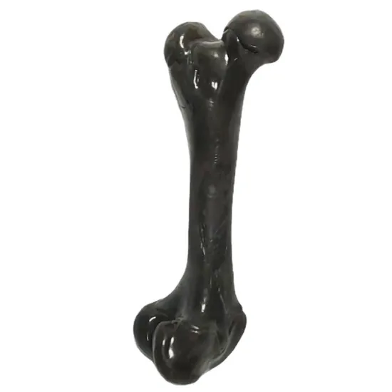 Squeaky Dog Chew Bone Toy for Teeth Cleaning