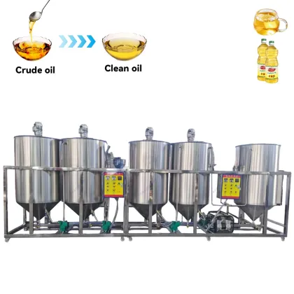 Factory Sale Simple Refine Machine: Small Edible Refining Filtration Presser