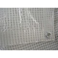 Transparent Construction Woven Fabric PE Leno Tarpaulin