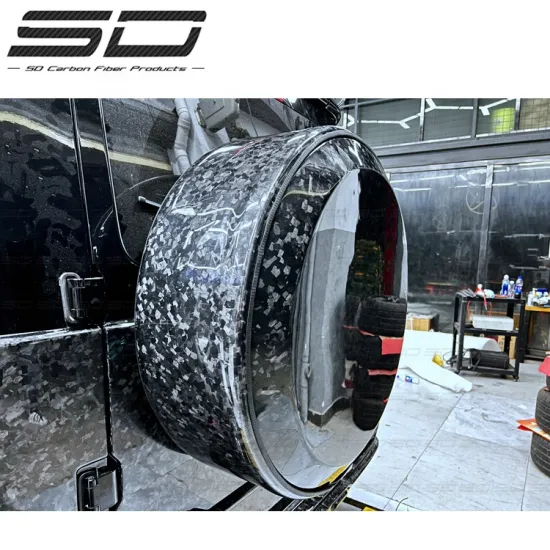 Hot Sale Carbon Fiber Wheel Tire Cover for Mercedes Benz G Class (W464)