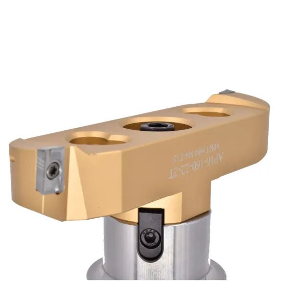 Aluminum Face End Mill Cutter Head Tools: Right Angle Two-Edged Bridge Type with 90/45 Degree Options in 250, 300, 350mm Sizes - BAP400R, AP, SE, KM12