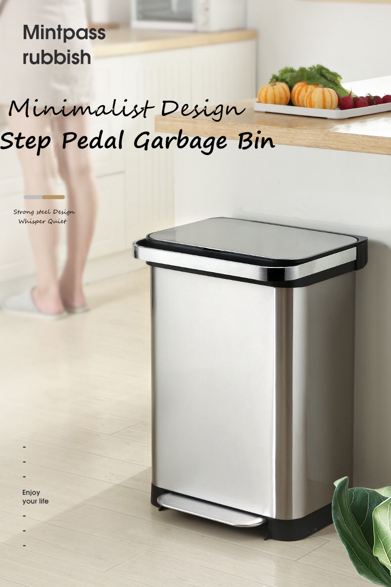 Step Pedal Trash Bin