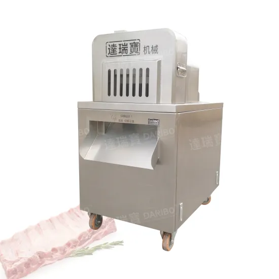 High Precision Frozen Meat Cube Strip Cutter for Squid and Beef