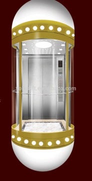 Cover light capsule cabin panoramic elevator lift passenger