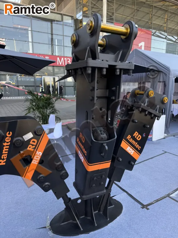 Silent and Eco-Friendly Hydraulic Breaker for Efficient Skid Steer Loader Operations