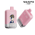 Di Stok Kapal Cepat Waspe 40000 Puff Eu Warehouse 2% 5% NIC Disposable Rexable Dual Flavours 2 in 1 Vape