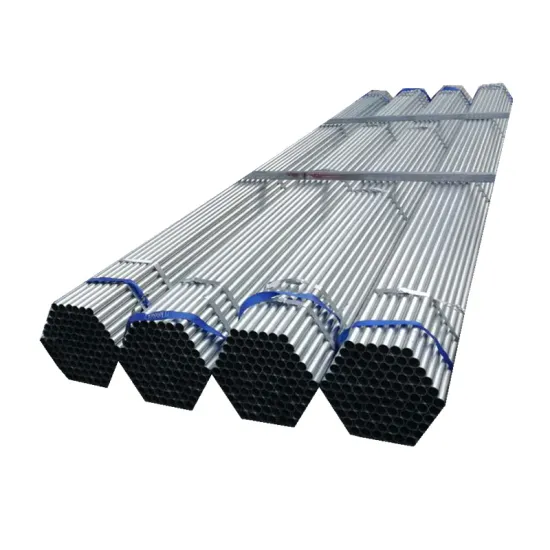 Q235B, Q355B Galvanized Steel Tubes & Pipes: 25mm Diameter Zinc-Coated Carbon Steel