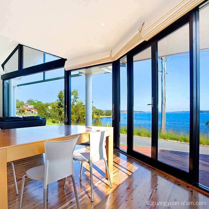 Modernong aluminyo sliding door
