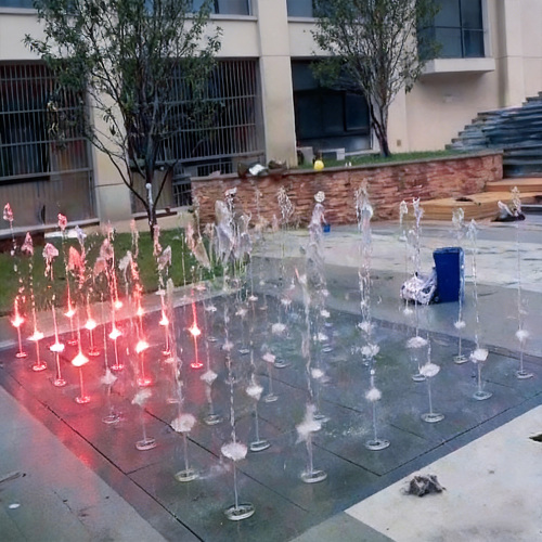 Фонтани хушк барои меҳмонхонаҳо мувофиқ аст