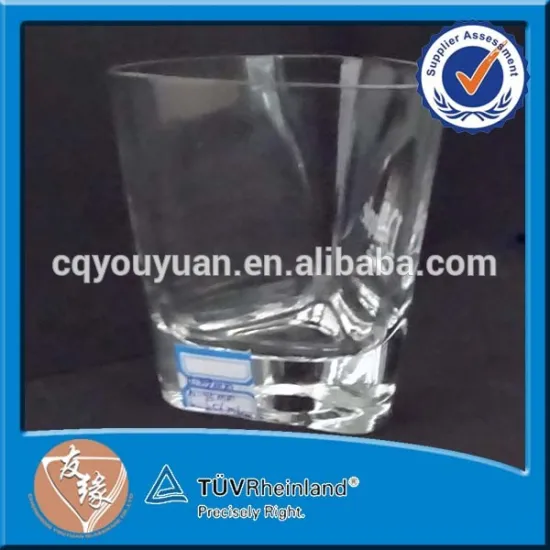 250ml Triangle whisky glass cups