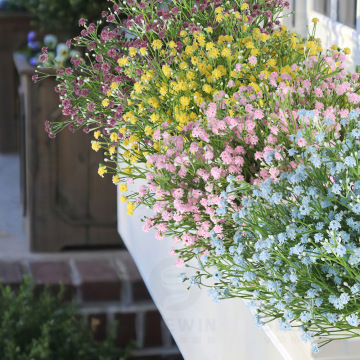 Artificial Gypsophila Baby Breath Flowers for Home, Party, Wedding, and Garden Decor