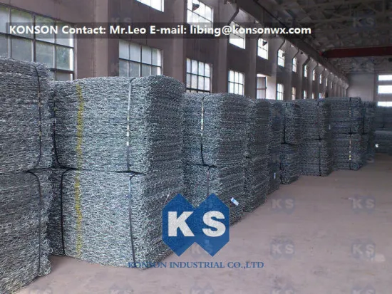 Galvanised Galfan Gabion Boxes Wire Mesh  Reno Mattress Protective Fence Manufacturer