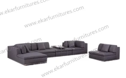 Customized Living Divani Kubus Comfortable Fabric Sofa