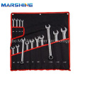 Industrial Used Full Polish Combination Spanner Wrench Set