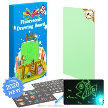 Tablero de dibujo fluorescente de Suron Tablero de escritura luminosa