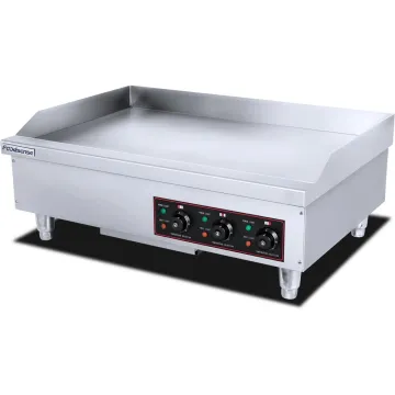 High Quality Commercial Kitchen Equipment Stainless Steel Electric Griddle