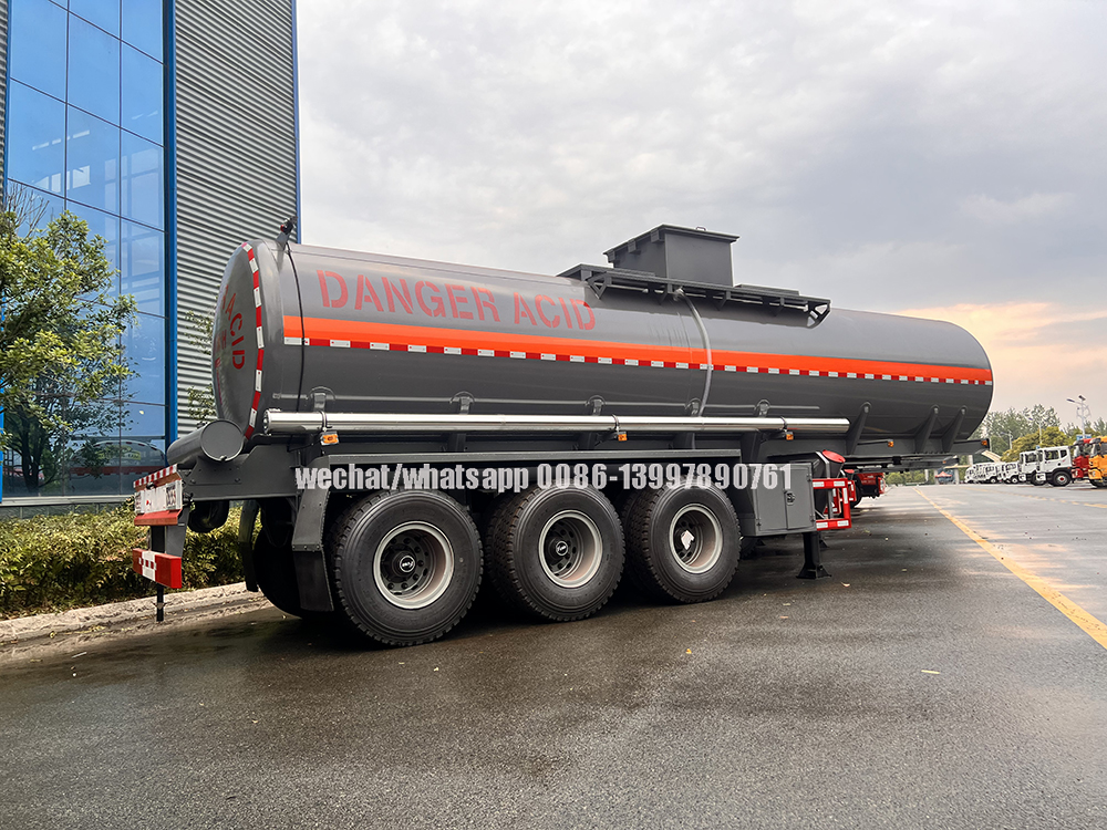 Chemical Liquid Semi Trailer Jpg