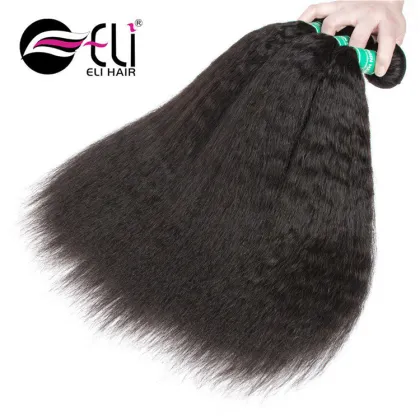 Quality Mongolian Kinky Straight Hair Weft Hair Extensions,Tangle Free Hair For Weaving