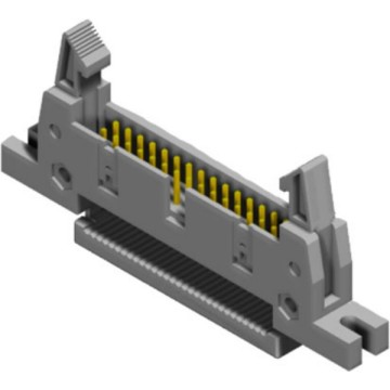 Tipo de IDC de encabezado de eyector de 2.54 mm/.100 con orejas de montaje