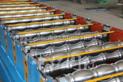 Colored Glaze Steel Building Material Making Machinery