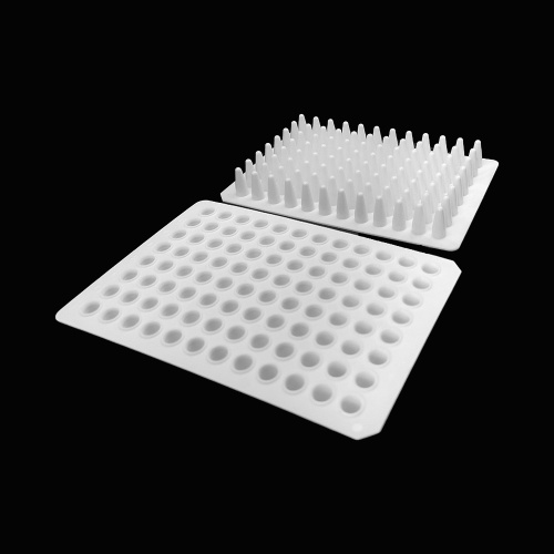 PCR Plate 96-კარგად არასამთავრობო skirted