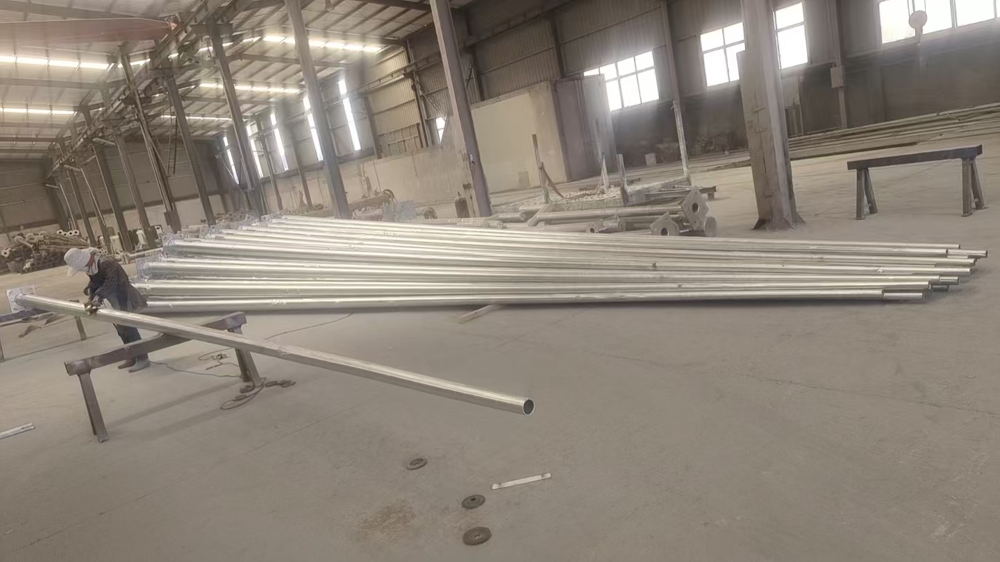 Steel Solar Street Lamp Pole