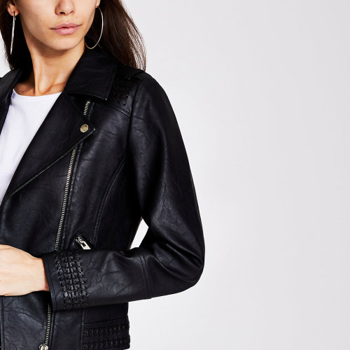Autumn Fashion Black Classic Zipper Jacket