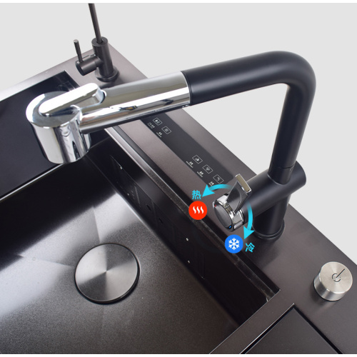 Ultrasonic Dishwasher Sink Cup Washer Low Bowl