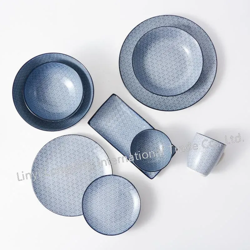 Luxury Eco-Friendly Floral Porcelain Dinner Set