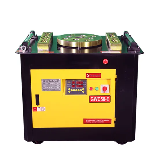 GW50E reinforced CNC rebar bending machine HRB 400 deformed bar bender pipe bender ribbed bar bending