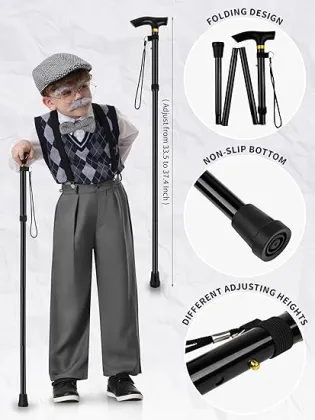 Boys Costume Old Man Roleplay Costume