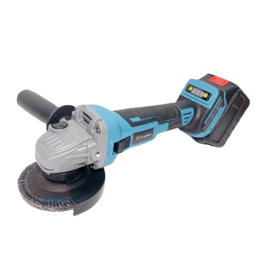 Prix ​​d'usine 20V Brushless Lithium Electric Angle Grinder avec affichage numérique: ensemble de machines de polissage portables