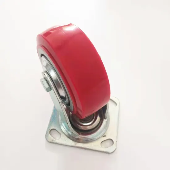 Rotating industrial PVC PU PP casters 4 inch rotating heavy-duty PU casters
