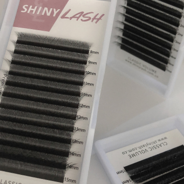 Handmade Volume Eyelash Extensions: YY W Soft CC/DD/C/D Curl 3-8D W Shape Lashes Clover Bloom