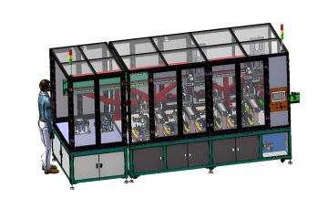 Automotive Assembly Cable Connector Automatic Assembly Line