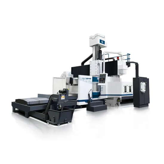 China 5-Axis Gantry Milling Machines GMU2040 GMU2560 GMU3060 with Double Swing Milling Head