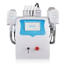 Ultrasonic 40K Cavitation RF Cryotherapy Fat Freezing Silicon Handles Body Shaping Slimming Machine